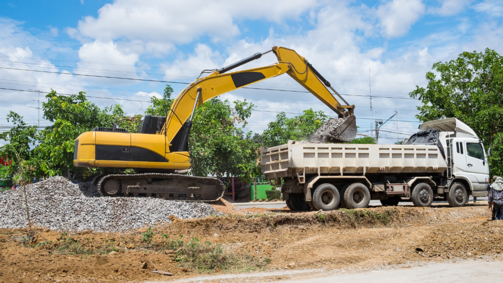 aluguel de equipamentos e maquinas pesadas para construção civil